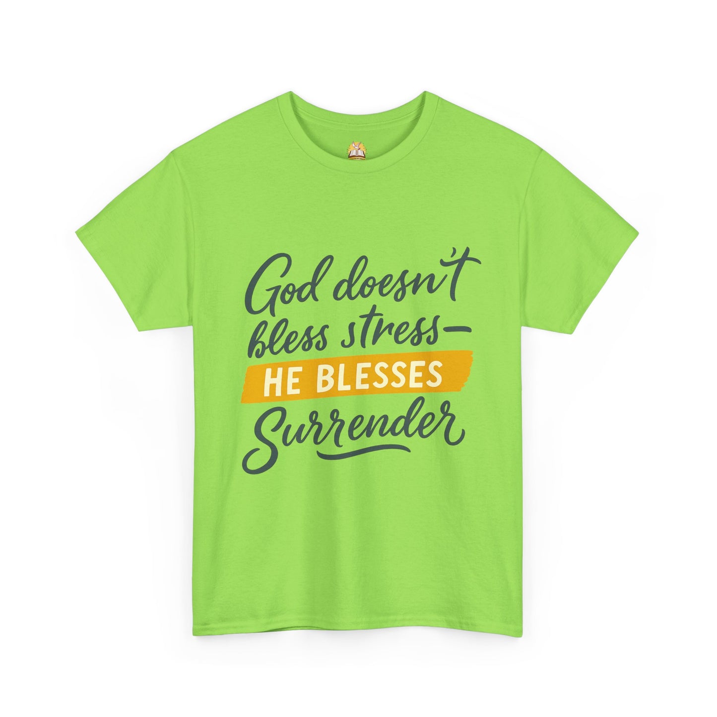 Inspirational Surrender Tee - Christian Gift, Prayer Shirt