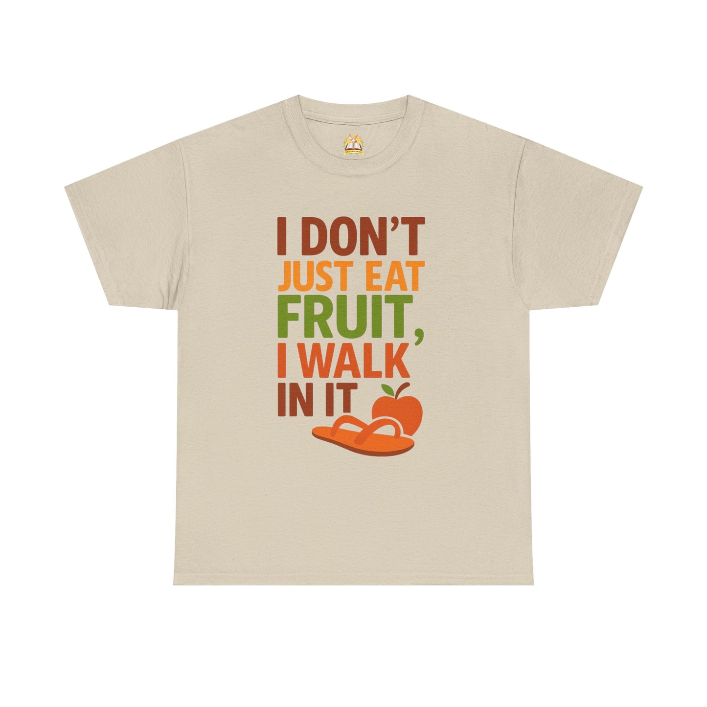 Christian T-Shirt - I walk in God's fruit, Unisex Heavy Cotton Tee