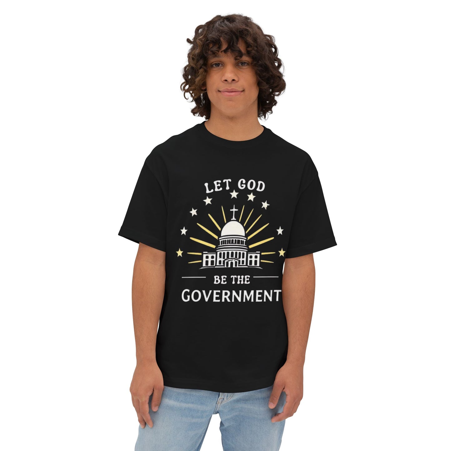 Christian Quote Boxy Tee, Faith-Based T-Shirt