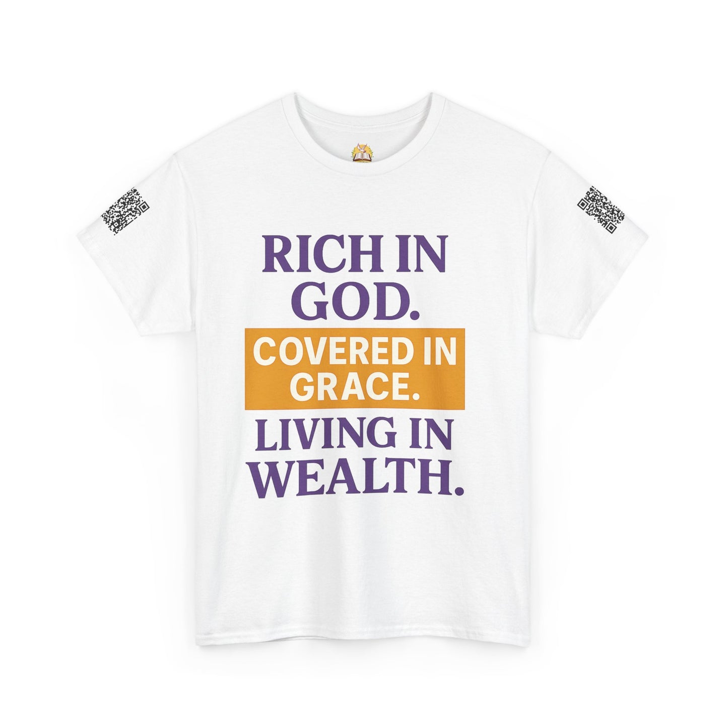 Inspirational Unisex Heavy Cotton Tee - Spiritual Message T-Shirt for Faith and Prosperity, Perfect for Gifts, Christian Apparel, [...]