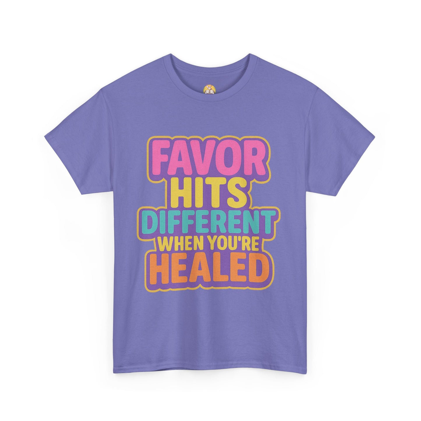 Healing Message Tee, Comfort T-Shirt for Self-Care