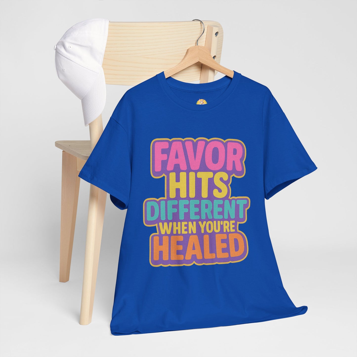 Healing Message Tee, Comfort T-Shirt for Self-Care