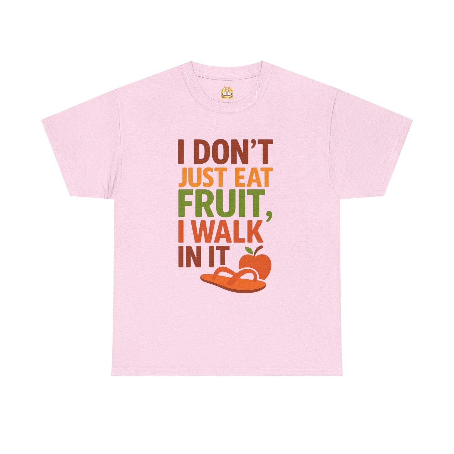 Christian T-Shirt - I walk in God's fruit, Unisex Heavy Cotton Tee