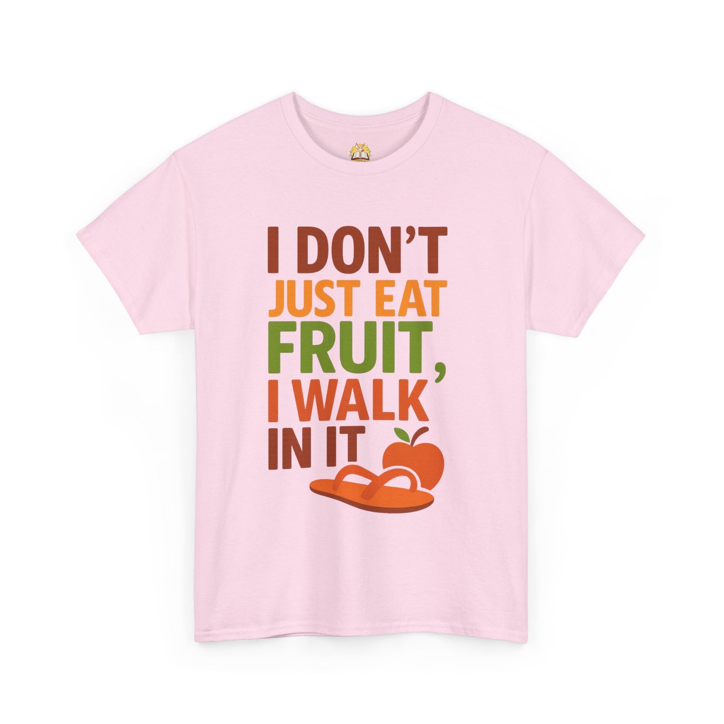 Christian T-Shirt - I walk in God's fruit, Unisex Heavy Cotton Tee