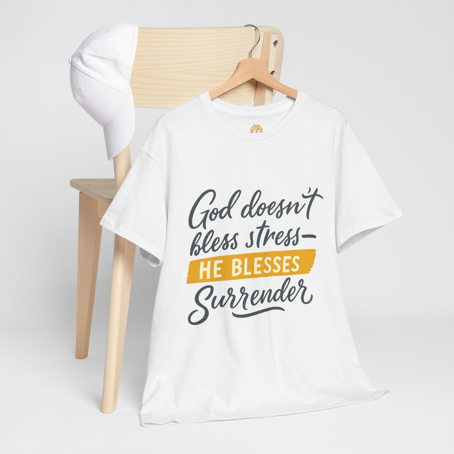 Inspirational Surrender Tee - Christian Gift, Prayer Shirt
