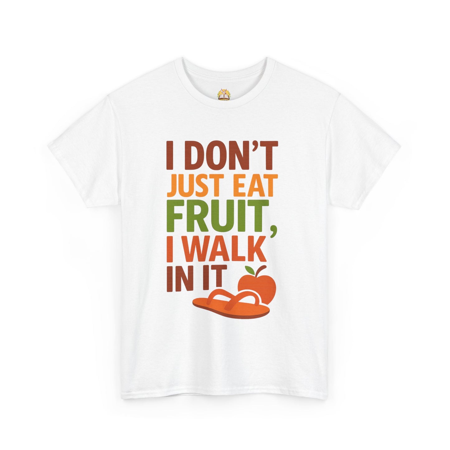 Christian T-Shirt - I walk in God's fruit, Unisex Heavy Cotton Tee