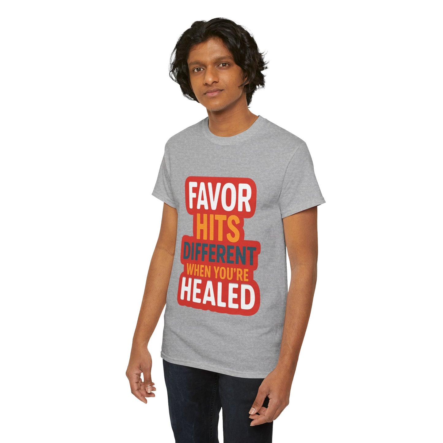 Healed Favor Tee | Motivational Unisex T-Shirt