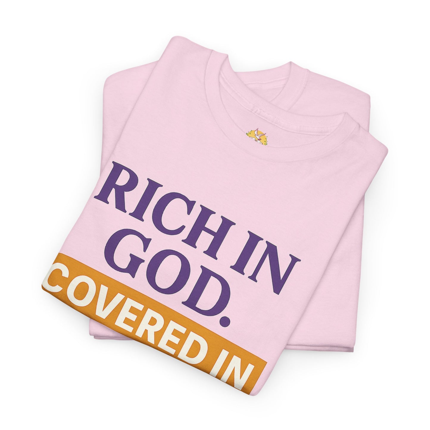 Inspirational Unisex Heavy Cotton Tee - Spiritual Message T-Shirt for Faith and Prosperity, Perfect for Gifts, Christian Apparel, [...]