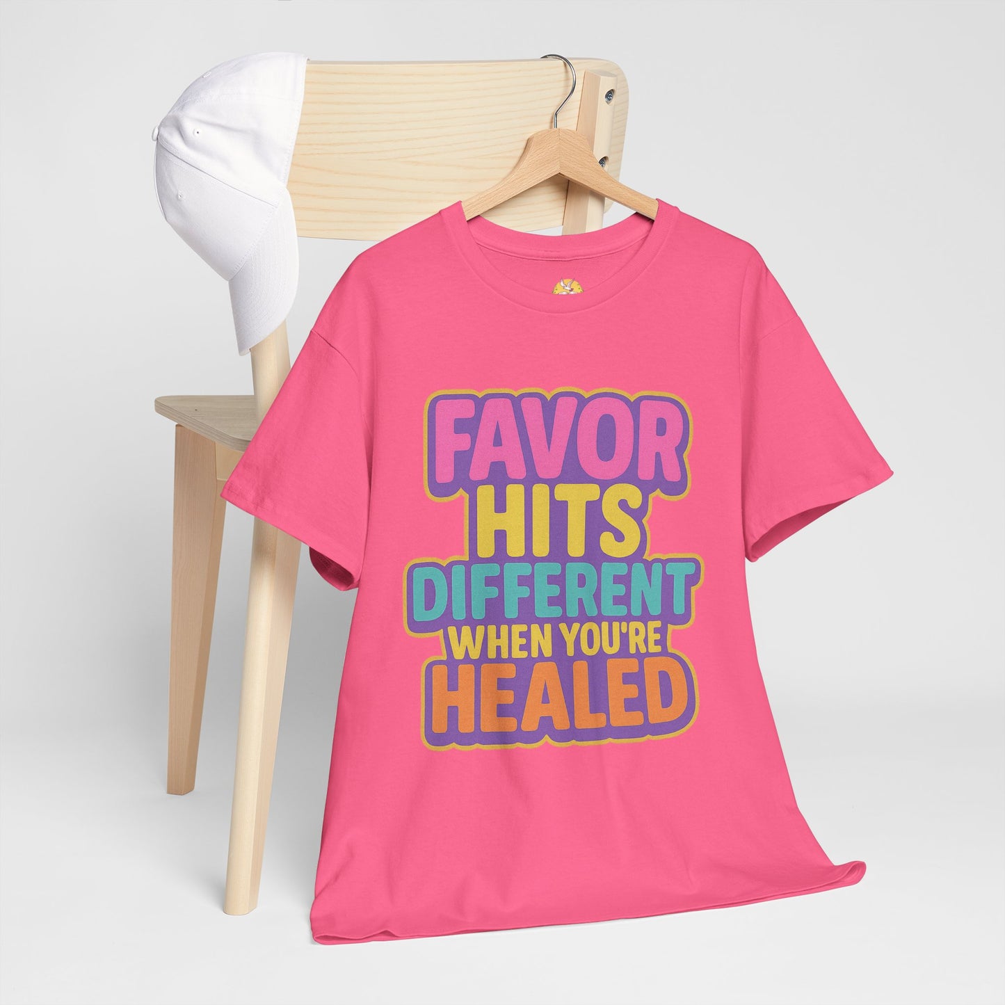 Healing Message Tee, Comfort T-Shirt for Self-Care