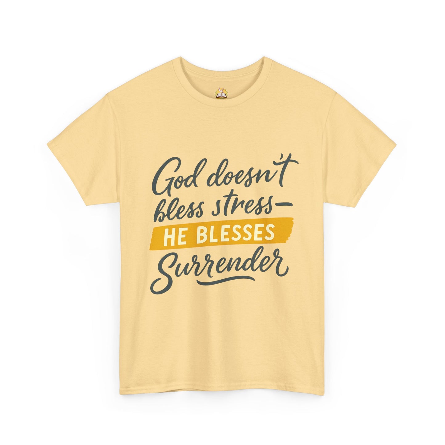Inspirational Surrender Tee - Christian Gift, Prayer Shirt