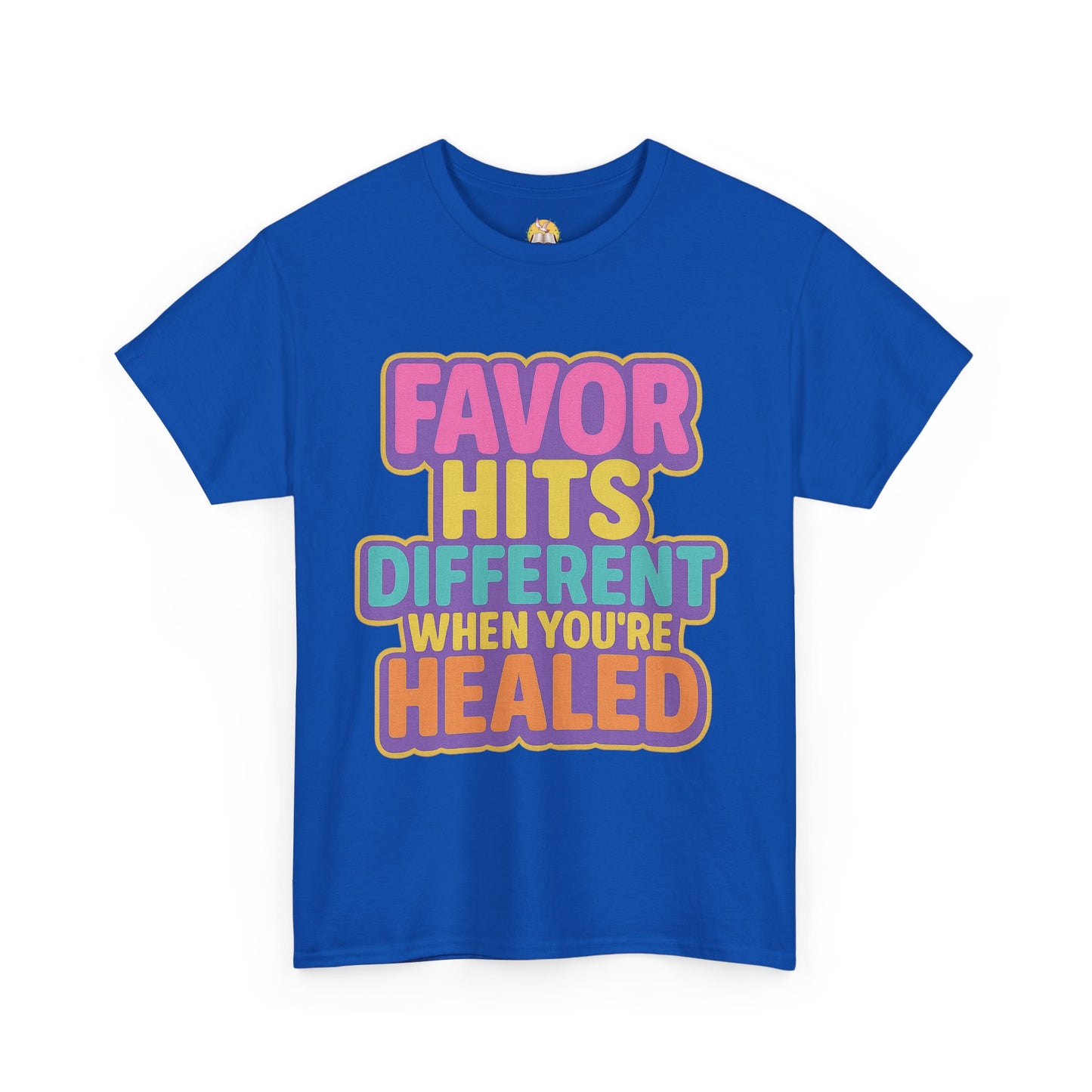 Healing Message Tee, Comfort T-Shirt for Self-Care