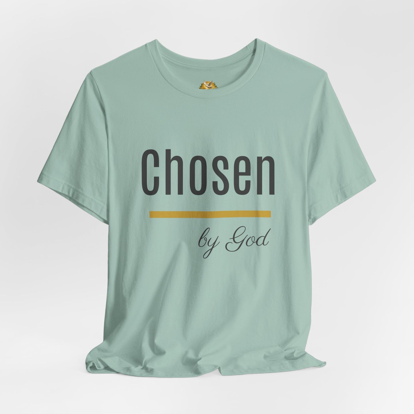 Chosen by God Shirt | Christian T-Shirt for Women | Faith Based Tee | Inspirational Christian Gift | Bella Canvas Unisex Tee