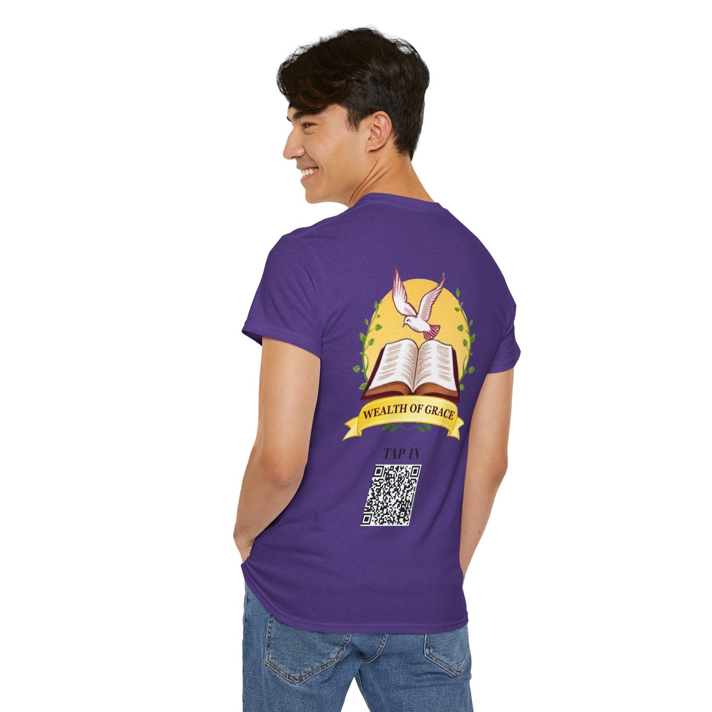 Healing Message Tee, Comfort T-Shirt for Self-Care