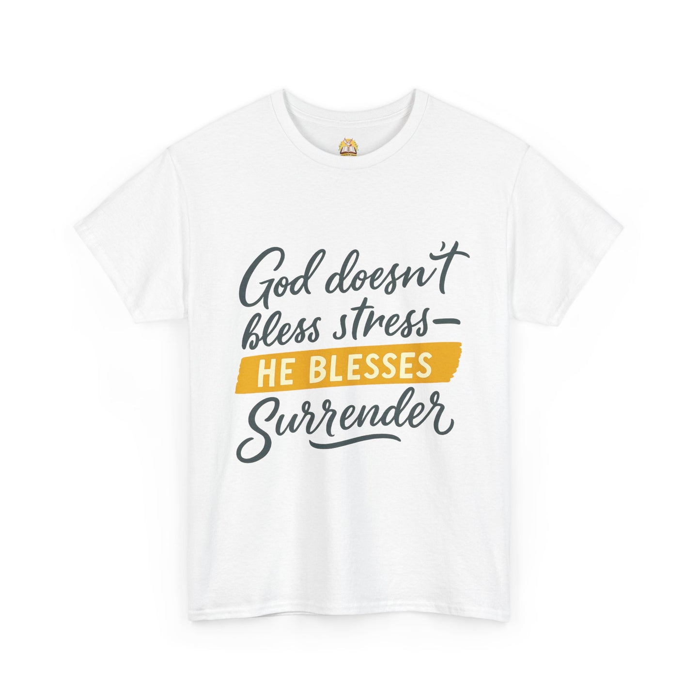 Inspirational Surrender Tee - Christian Gift, Prayer Shirt