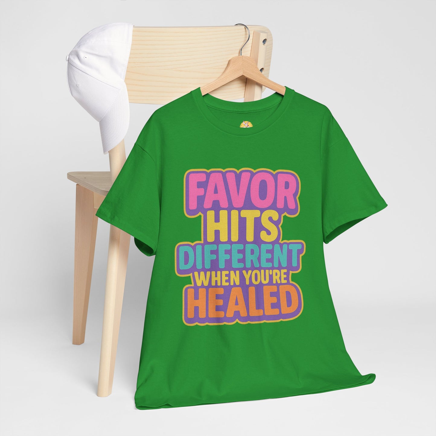 Healing Message Tee, Comfort T-Shirt for Self-Care