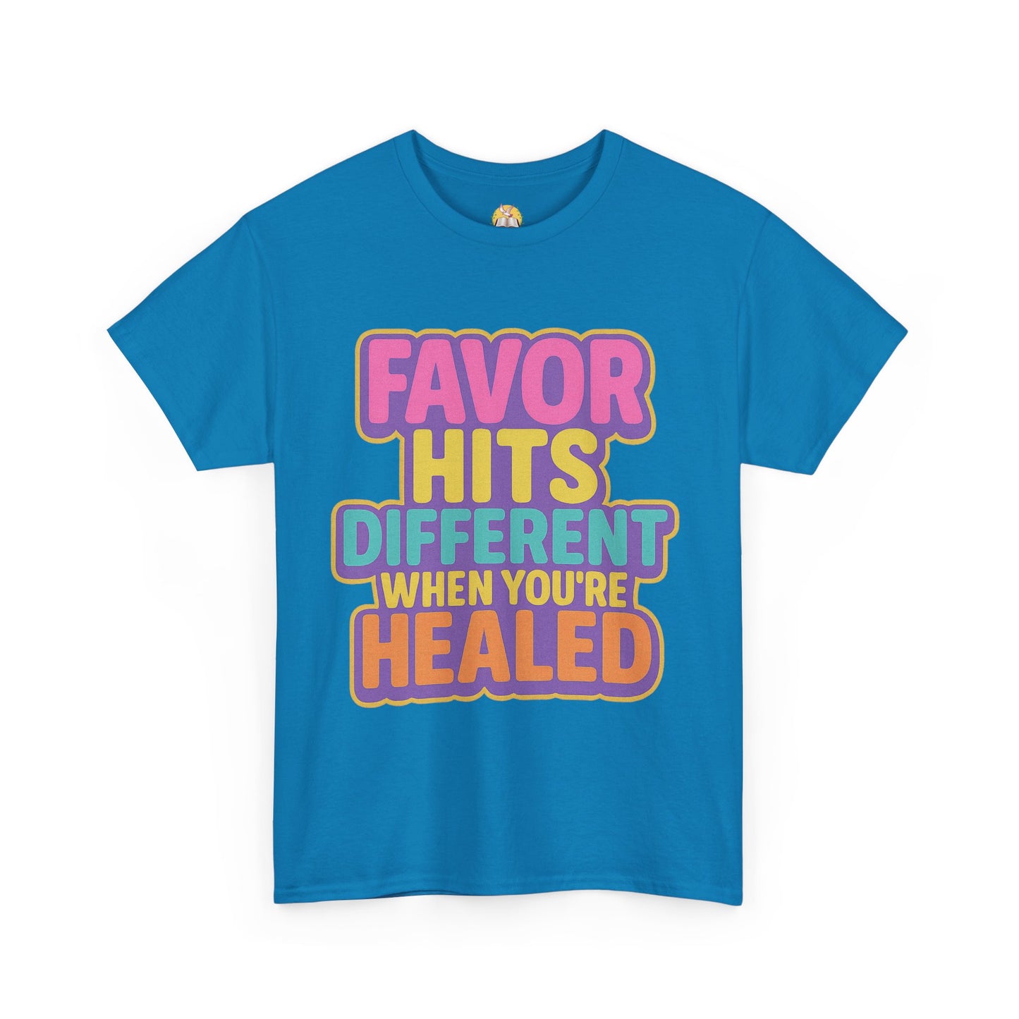 Healing Message Tee, Comfort T-Shirt for Self-Care