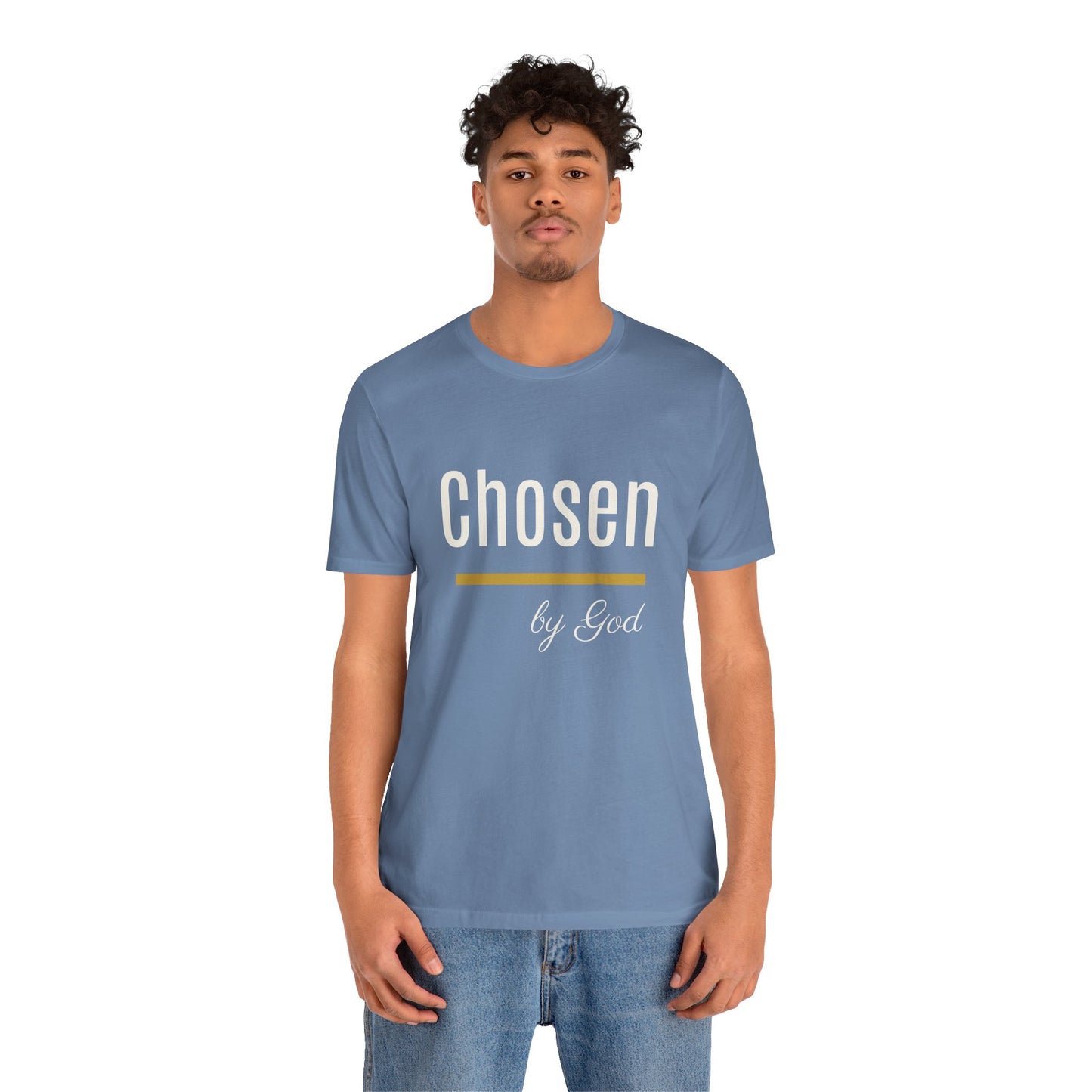Chosen by God Shirt | Christian T-Shirt for Women | Faith Based Tee | Inspirational Christian Gift | Bella Canvas Unisex Tee