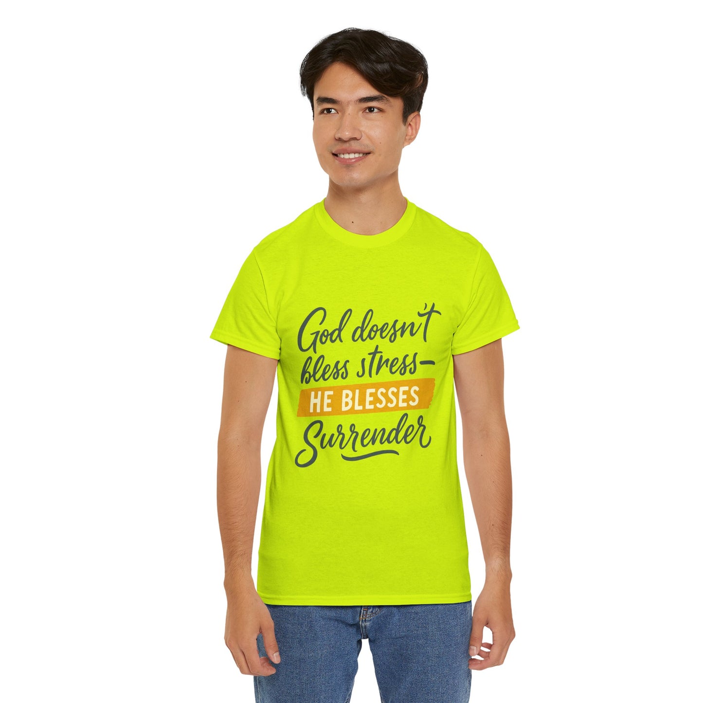 Inspirational Surrender Tee - Christian Gift, Prayer Shirt