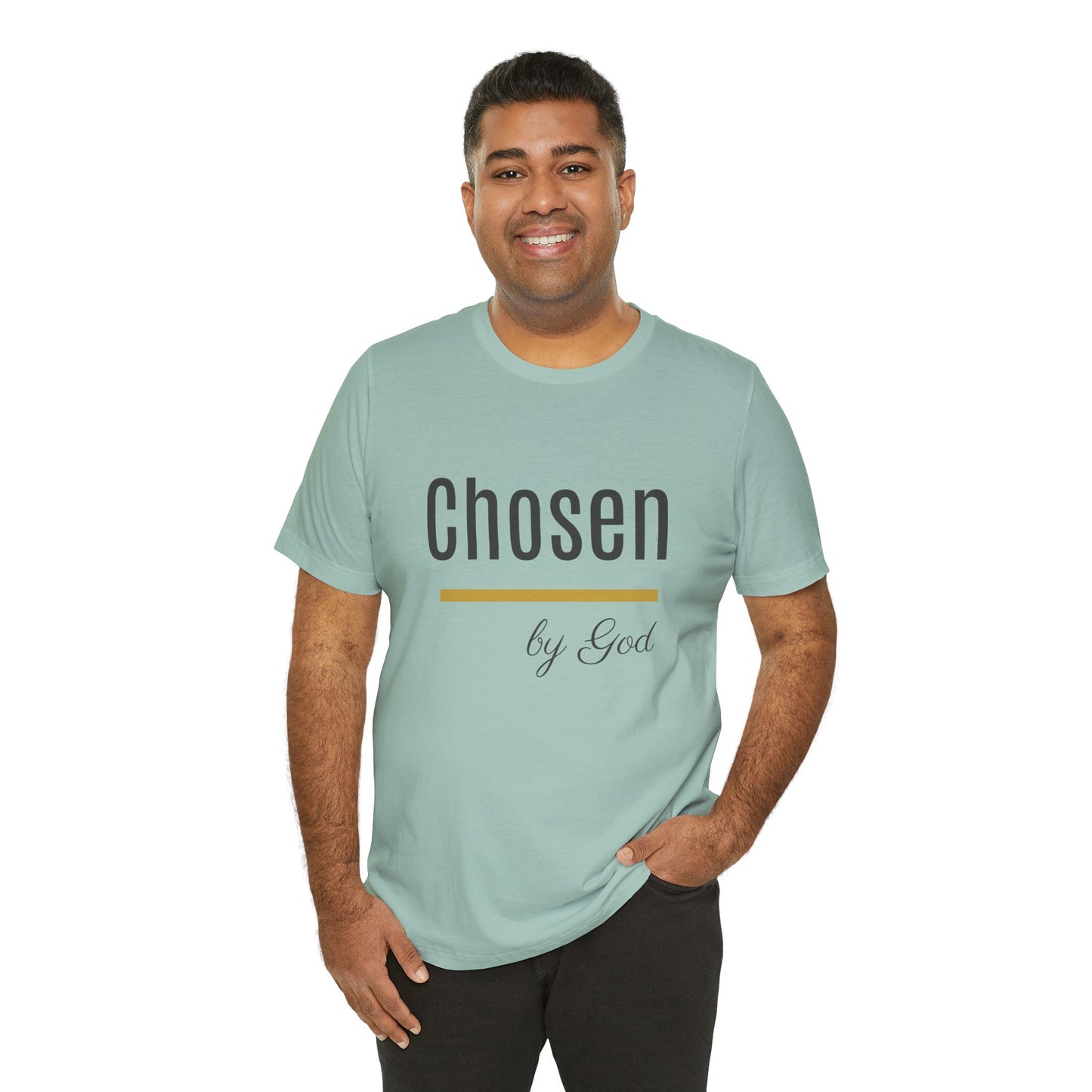 Chosen by God Shirt | Christian T-Shirt for Women | Faith Based Tee | Inspirational Christian Gift | Bella Canvas Unisex Tee