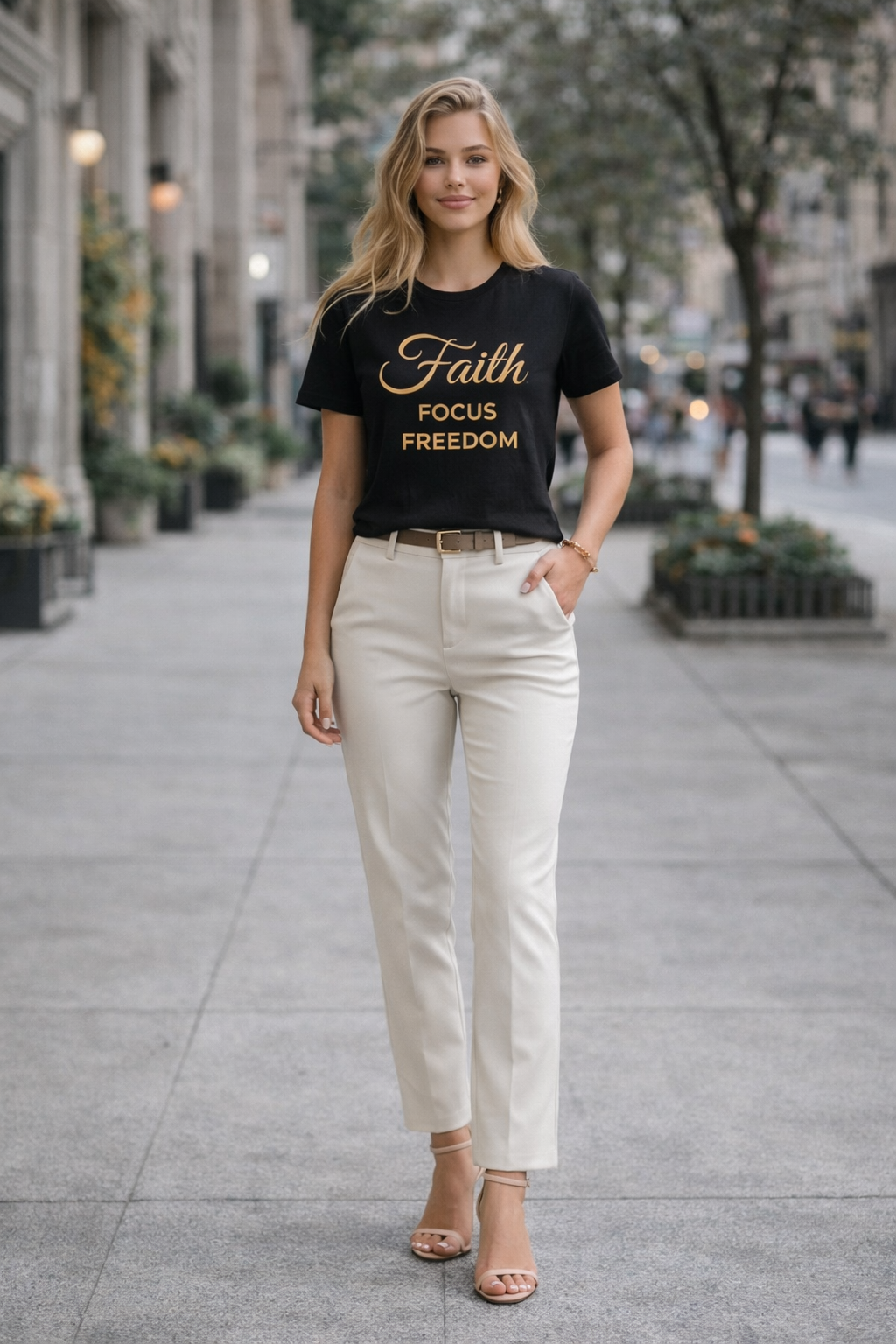 Faith • Focus • Freedom Tee — Radiance Edition