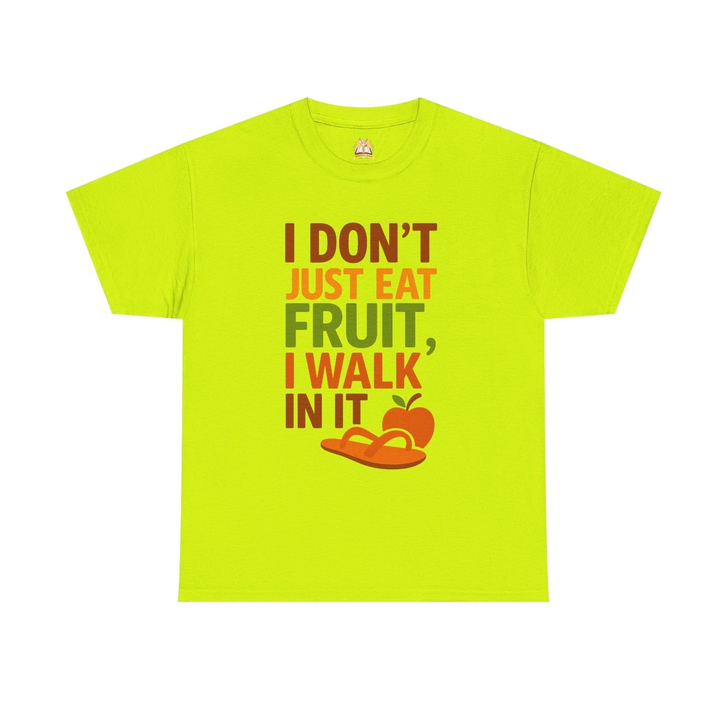 Christian T-Shirt - I walk in God's fruit, Unisex Heavy Cotton Tee