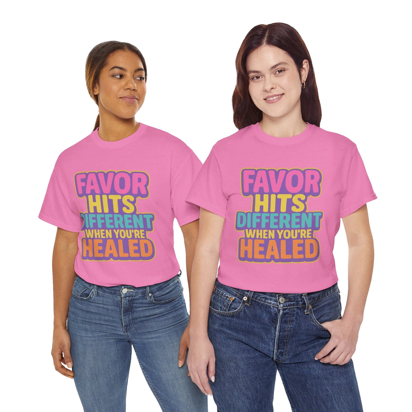 Healing Message Tee, Comfort T-Shirt for Self-Care