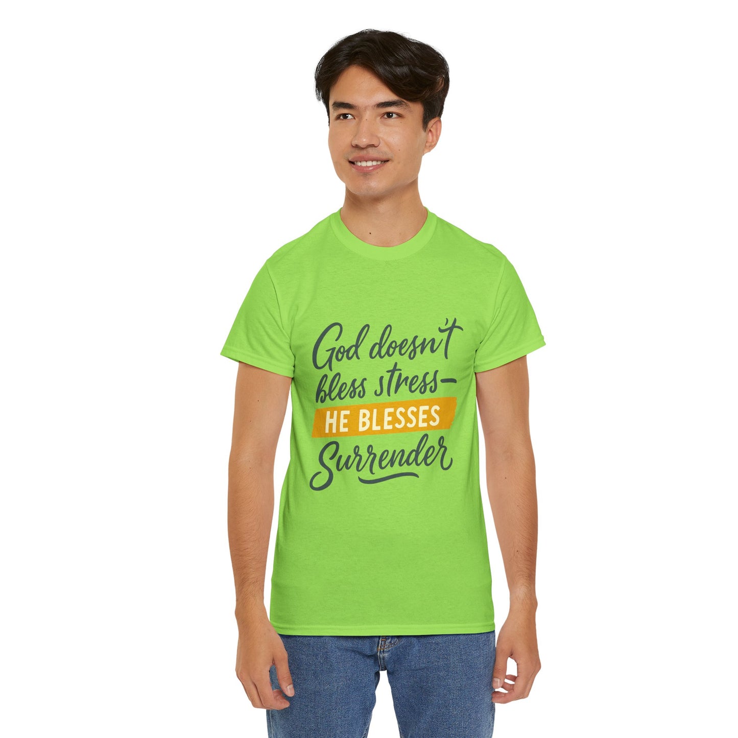 Inspirational Surrender Tee - Christian Gift, Prayer Shirt