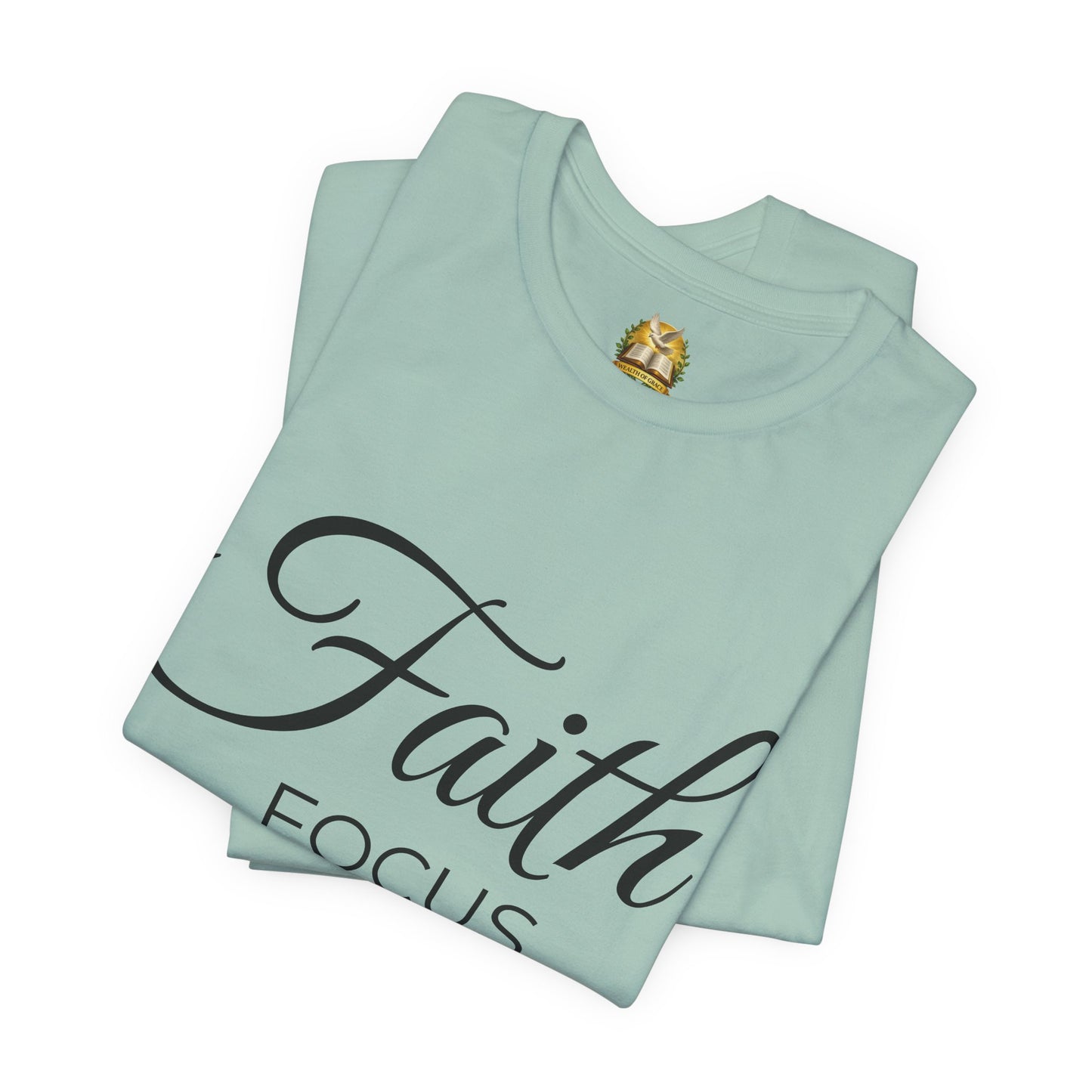 Faith Focus Freedom Christian T-Shirt | Summer Collection