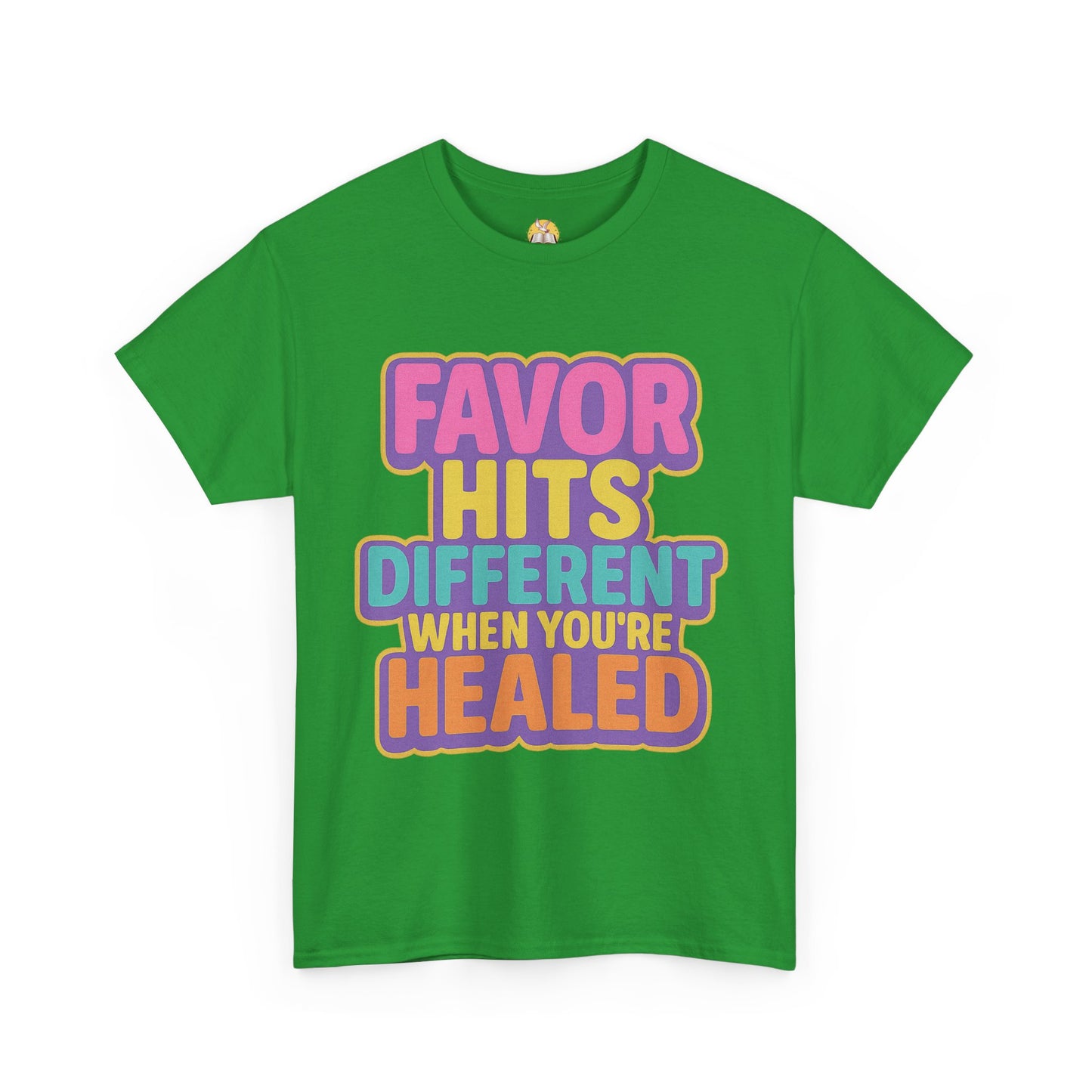Healing Message Tee, Comfort T-Shirt for Self-Care