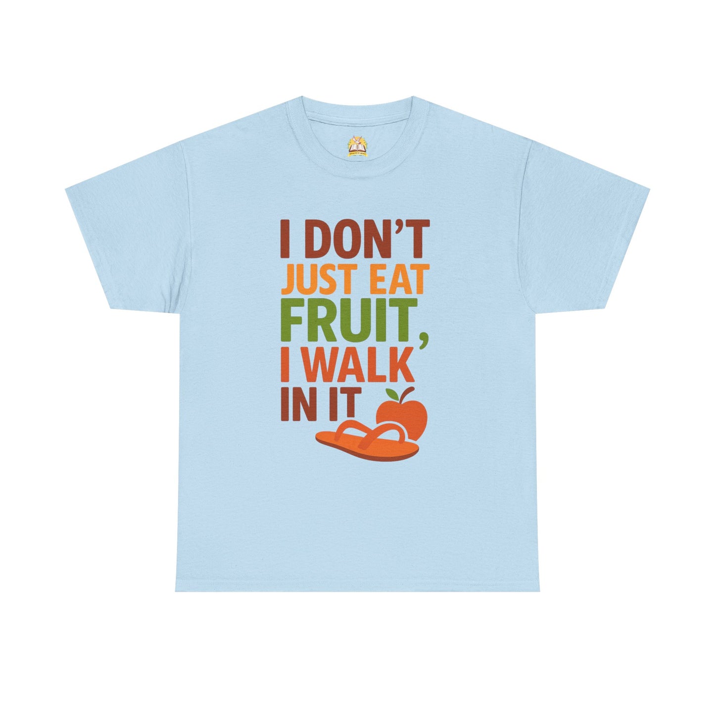 Christian T-Shirt - I walk in God's fruit, Unisex Heavy Cotton Tee