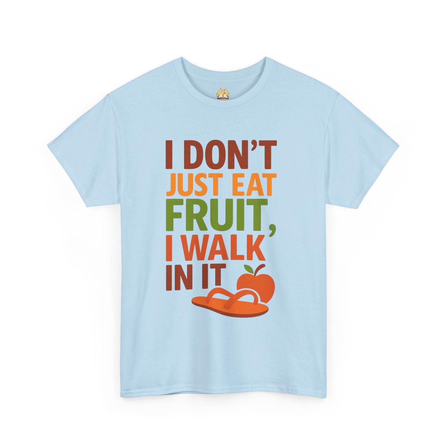 Christian T-Shirt - I walk in God's fruit, Unisex Heavy Cotton Tee