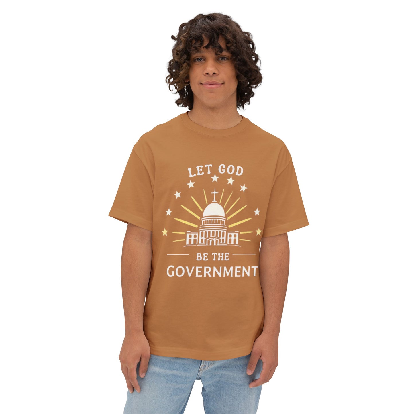 Christian Quote Boxy Tee, Faith-Based T-Shirt