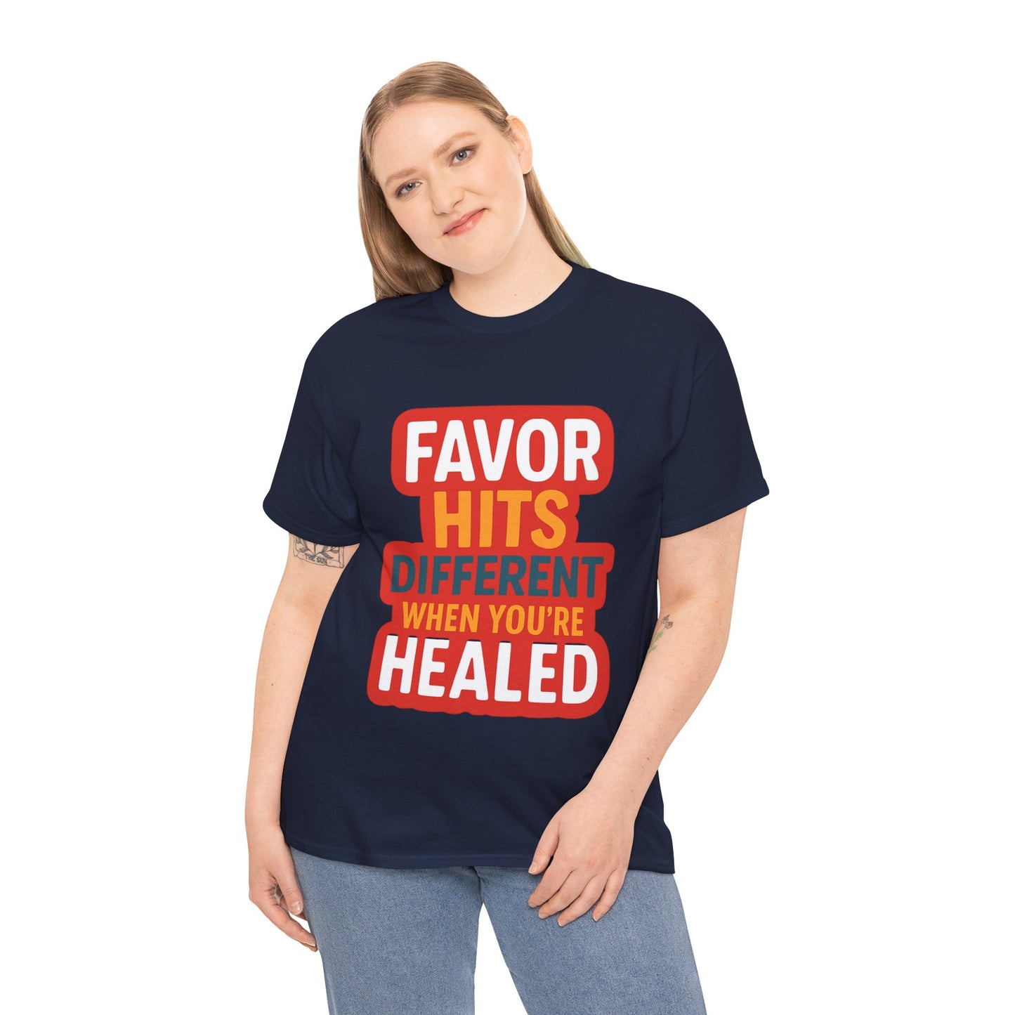 Healed Favor Tee | Motivational Unisex T-Shirt