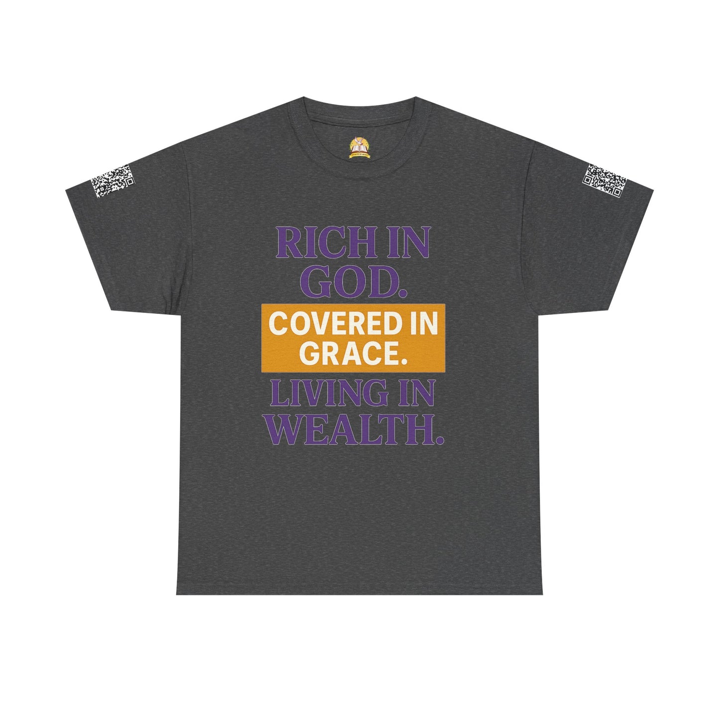 Inspirational Unisex Heavy Cotton Tee - Spiritual Message T-Shirt for Faith and Prosperity, Perfect for Gifts, Christian Apparel, [...]