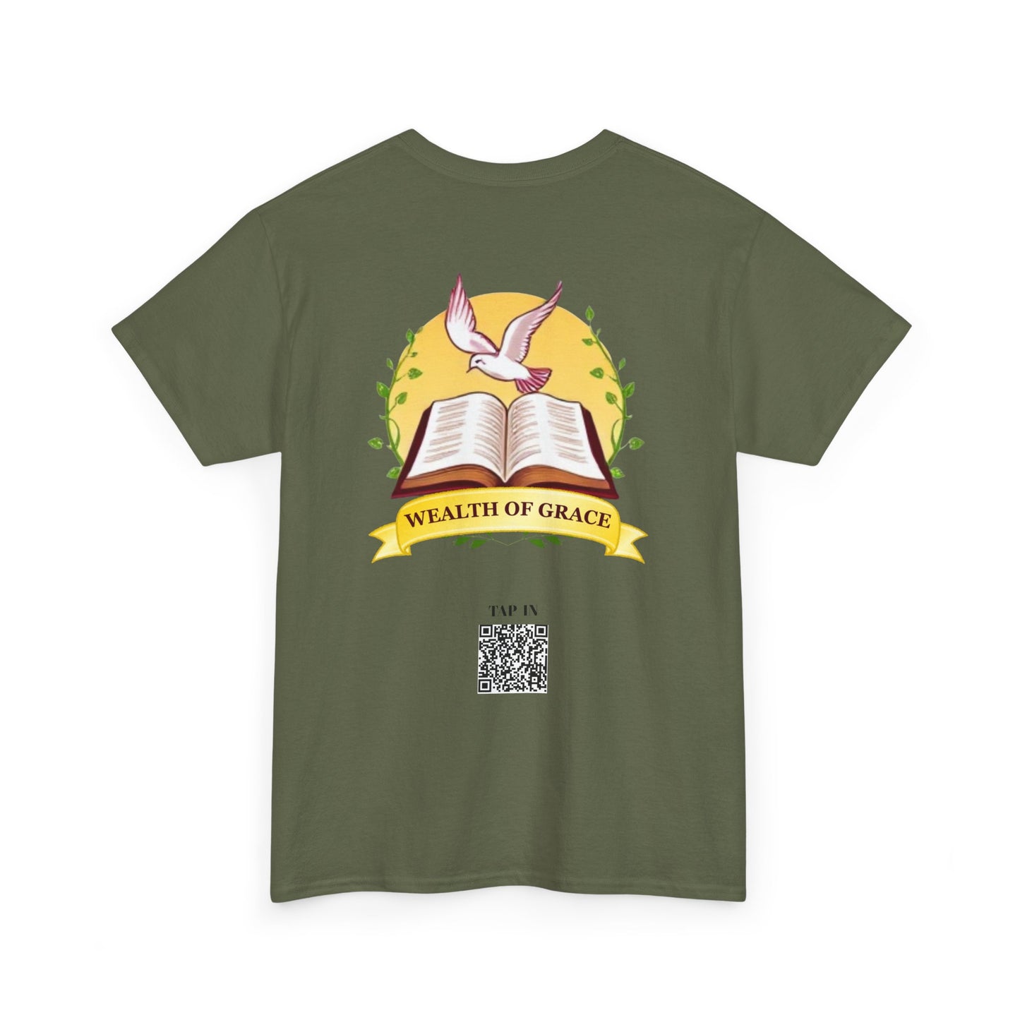Christian T-Shirt - I walk in God's fruit, Unisex Heavy Cotton Tee