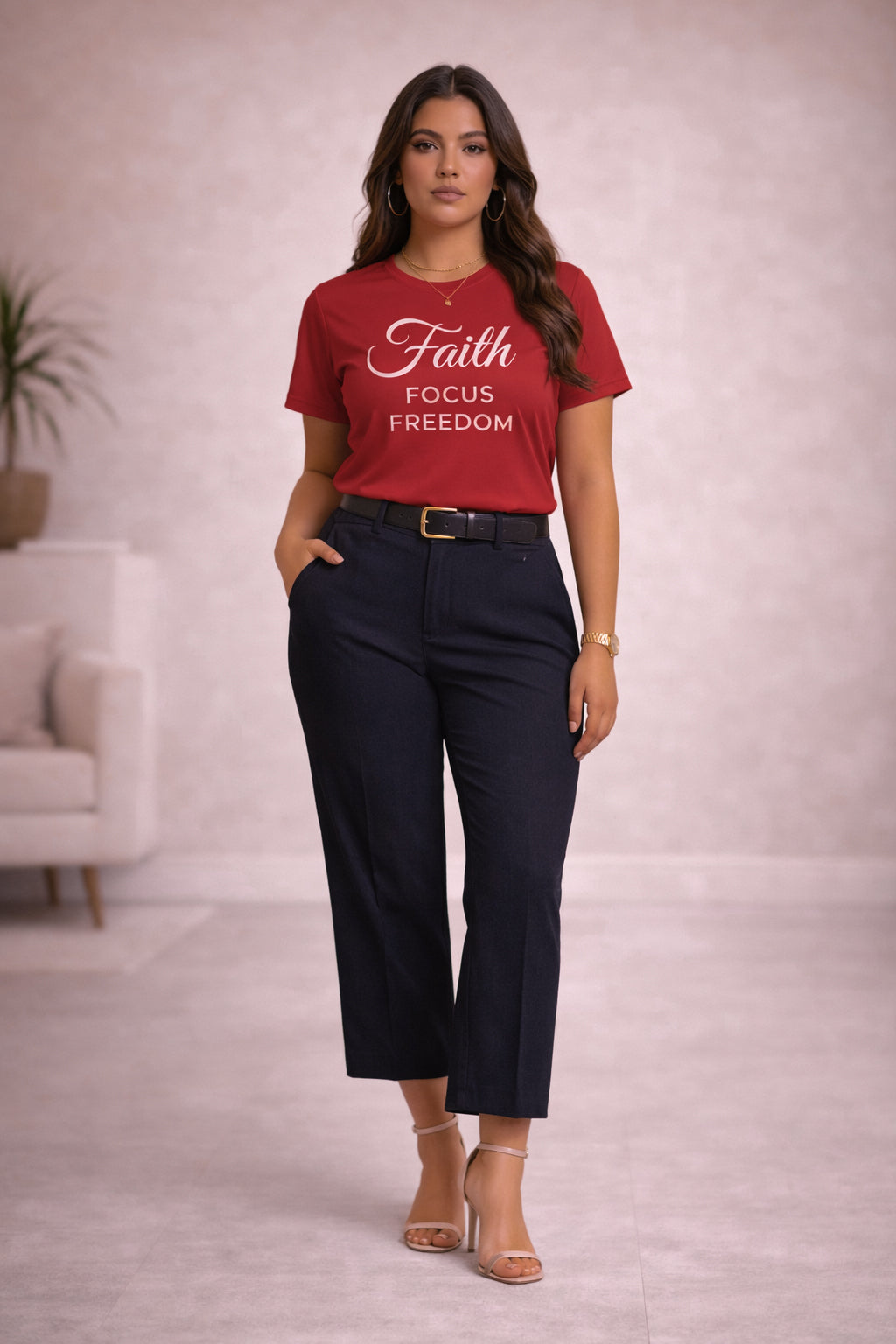 Faith • Focus • Freedom Tee — Grounded Edition