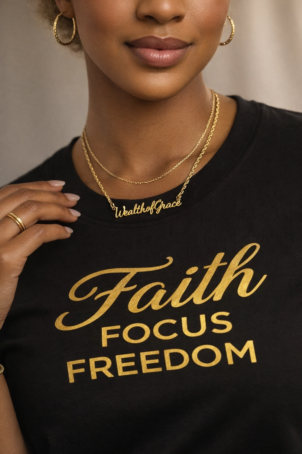 Wealth of Grace Nameplate — Signature Edition