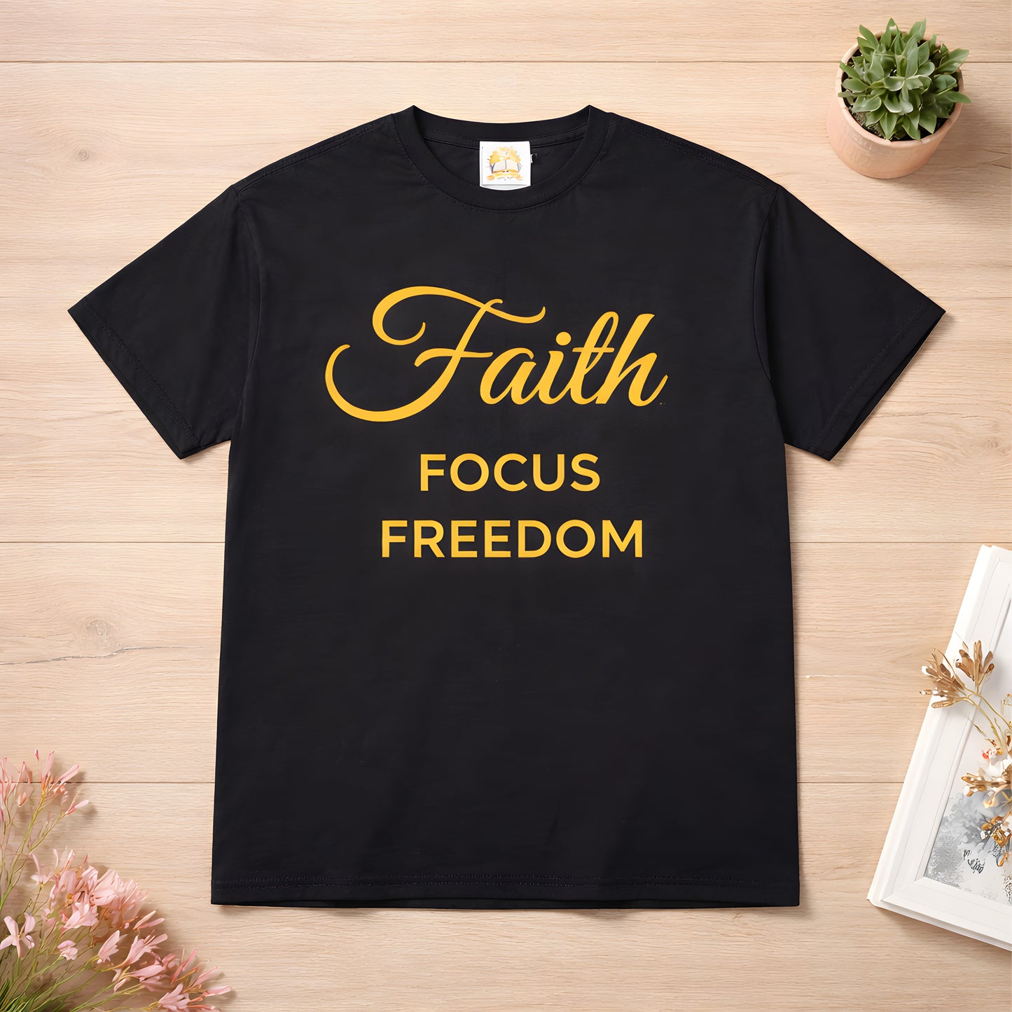 Faith • Focus • Freedom Tee — Radiance Edition