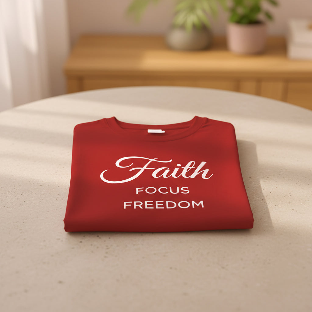 Faith • Focus • Freedom Tee — Grounded Edition