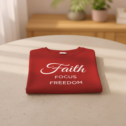 Faith • Focus • Freedom Tee — Grounded Edition