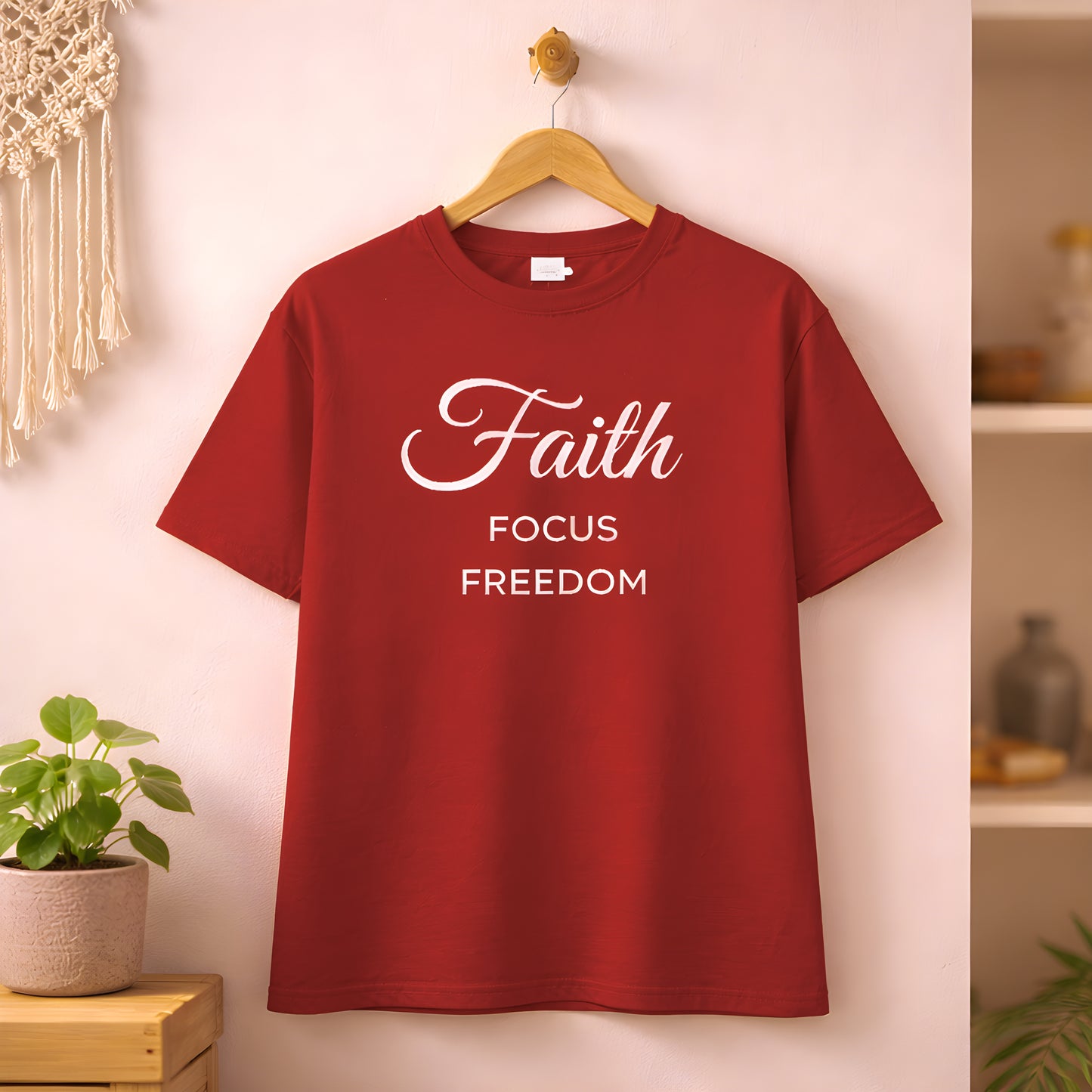 Faith • Focus • Freedom Tee — Grounded Edition