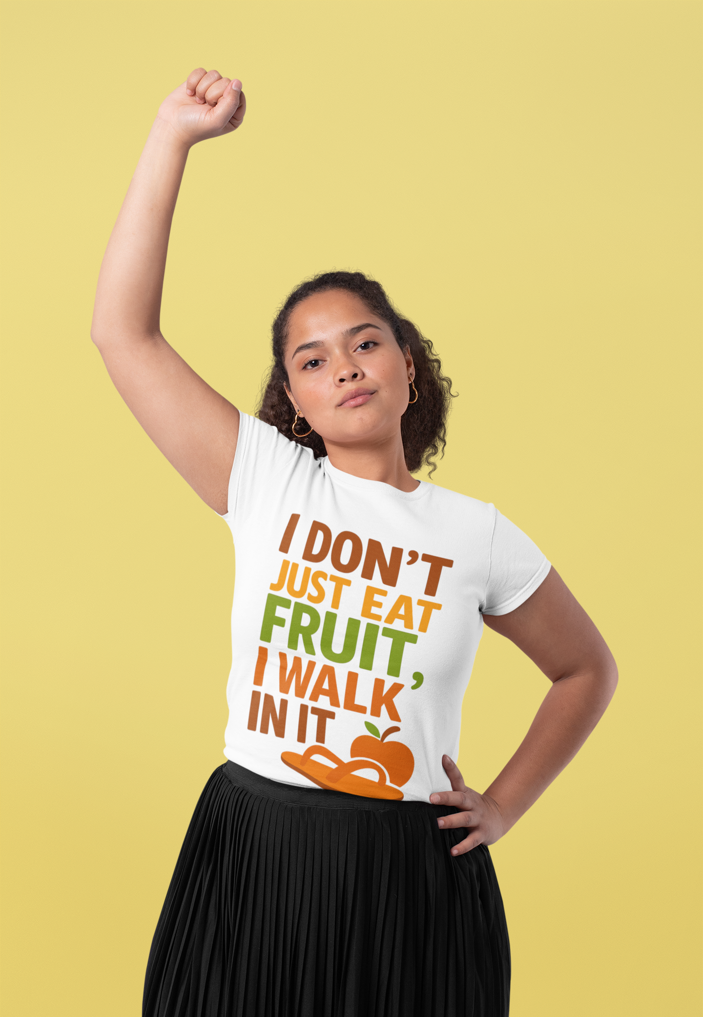 Christian T-Shirt - I walk in God's fruit, Unisex Heavy Cotton Tee